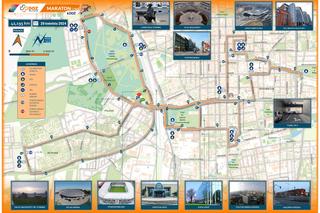 DOZ Maraton Łódź 2024 - trasa maratonu