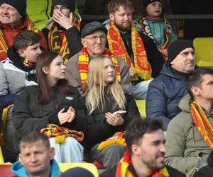 Kibice na meczu Korona Kielce - Górnik Zabrze. 1.12.2024