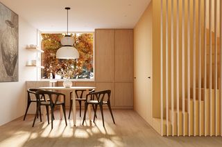 Mały dom od BXB Studio - Ciasny, ale wysoki