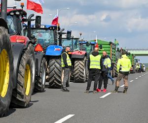 Ruszył protest pomiędzy węzłami Gryfino i Pyrzyce. Rolnicy blokują drogę 