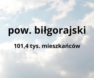 TOP 10 najbardziej zaludnionych powiatów na Lubelszczyźnie