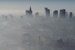 Warszawa w wielu miejscach na czerwono. Trujący smog w stolicy