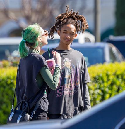 Jaden Smith i Sarah Snyder