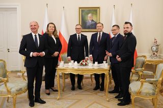 Spotkanie Andrzeja Dudy z Karolem Nawrockim