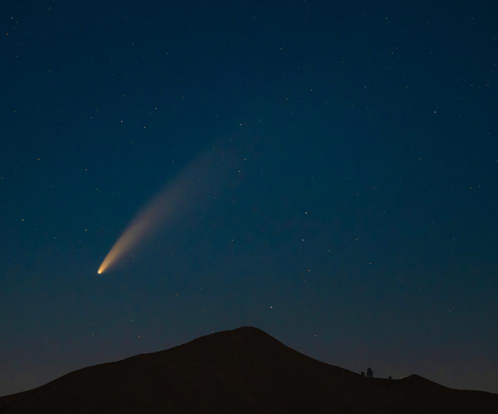 Są pierwsze fotki komety C/2022 E3 (ZTF)! Zielony obiekt jest już widoczny na nocnym niebie