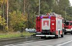 Piotrków Trybunalski. Śmiertelny wypadek kierującej saabem. Zginęła na oczach dzieci [ZDJĘCIA].