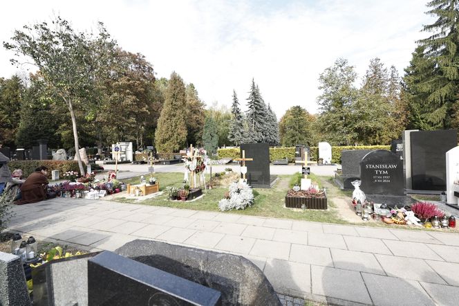 Tak wygląda grób Stanisława Tyma