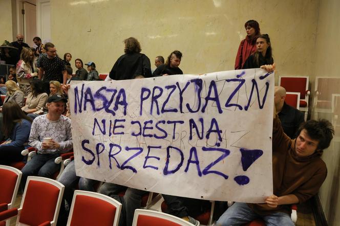 Protest mieszkańców Osiedla Przyjaźń