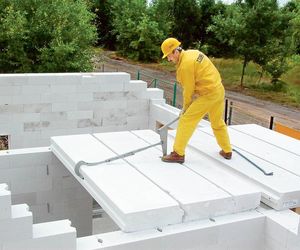 Płyty z betonu komórkowego
