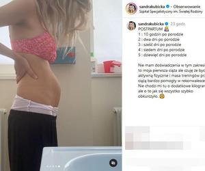 Kubicka pokazała jak naprawdę wygląda jej brzuch po ciąży! 