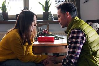 Barwy szczęścia nowy sezon odc. 3020. Kasia (Katarzyna Glinka), Mariusz (Rafał Cieszyński)