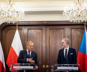 Donald Tusk w Czechach