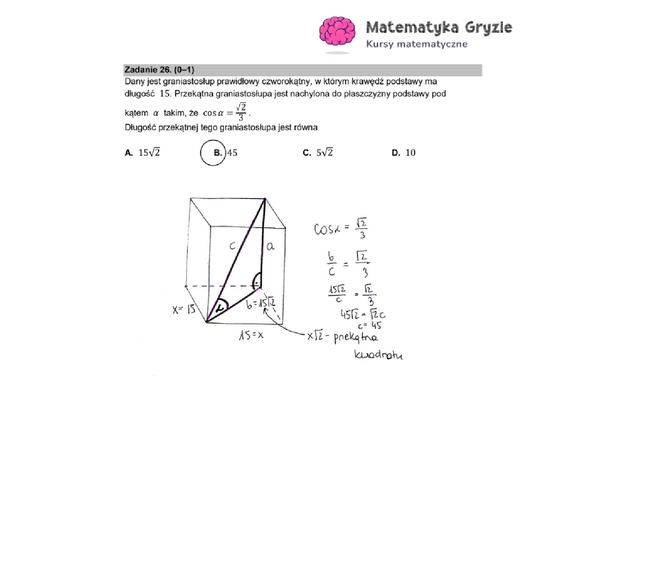 Matura 2023 matematyka