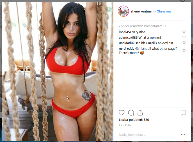 Sexy policjantka Sherie Kentmen