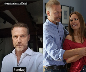 M jak miłość. Magda i Andrzej rozstaną się tylko na chwilę! Wrócą do siebie szybko w nowym sezonie! Jeden szczegół wydał Krystiana Wieczorka - ZDJĘCIA