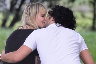 Monika Miller z partnerem