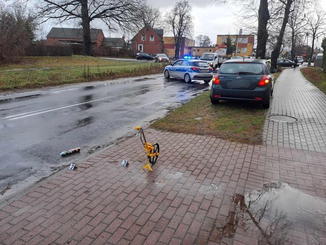 Potrącenie pieszej w Starym Bojanowie