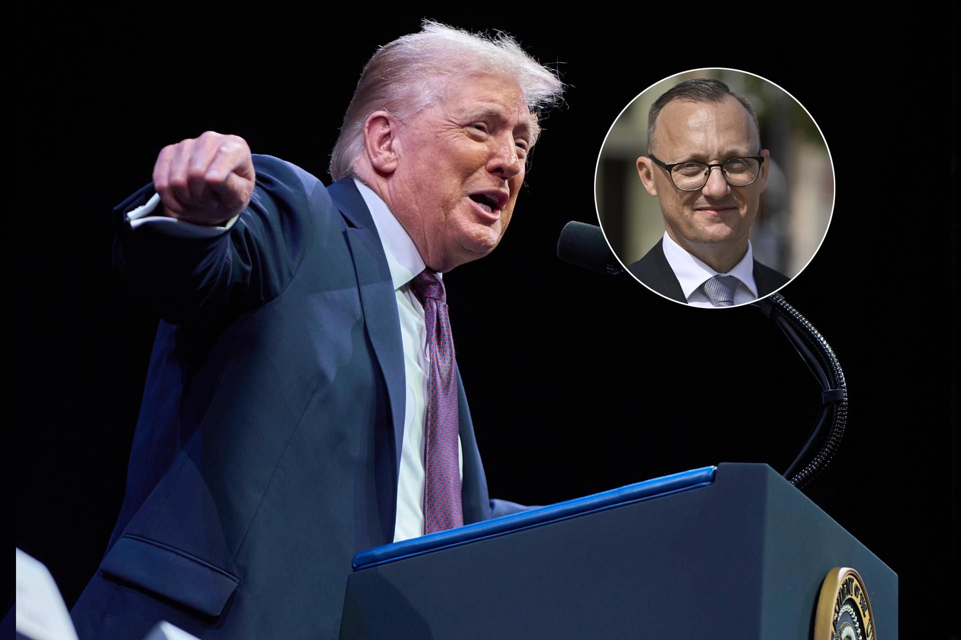 Trump stawia warunki krajom NATO. Jego list komentuje rzecznik prezydenta Karola Naw…