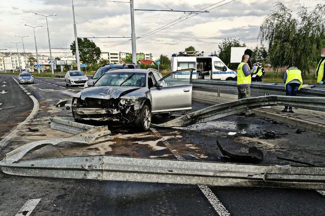 Policyjny pościg za Audi. Uciekinierzy wieźli 3 kg marihuany