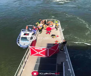 14-latek wpadł do Wisły i tonął. Uratował go policjant po służbie