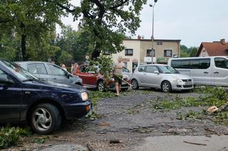 Burze w rejonie Oświęcimia. Blisko 200 interwencji strażaków