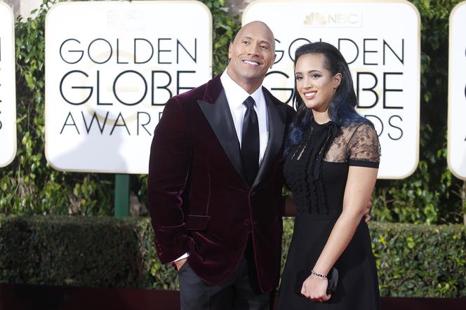 Dwayne The Rock Johnson i jego córka Simone Garcia Johnson