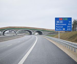 Nowy odcinek autostrady A2 już otwarty. Trzy miesiące przed terminem