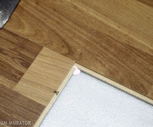 Porysowane panele drewniane i laminowane - naprawa i wymiana panelu podłogowego