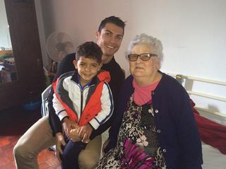 Cristiano Ronaldo, babcia