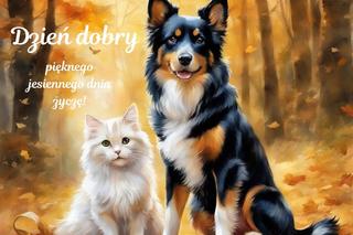 kartki na dzień dobry jesień