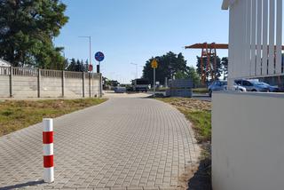 Do tunelu pod torami koło Okrężnej po twardym