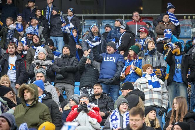  Tak bawili się kibice na meczu Lech Poznań - Piast Gliwice