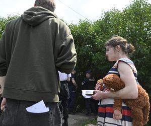 Policja na Osiedlu Przyjaźń w Warszawie 