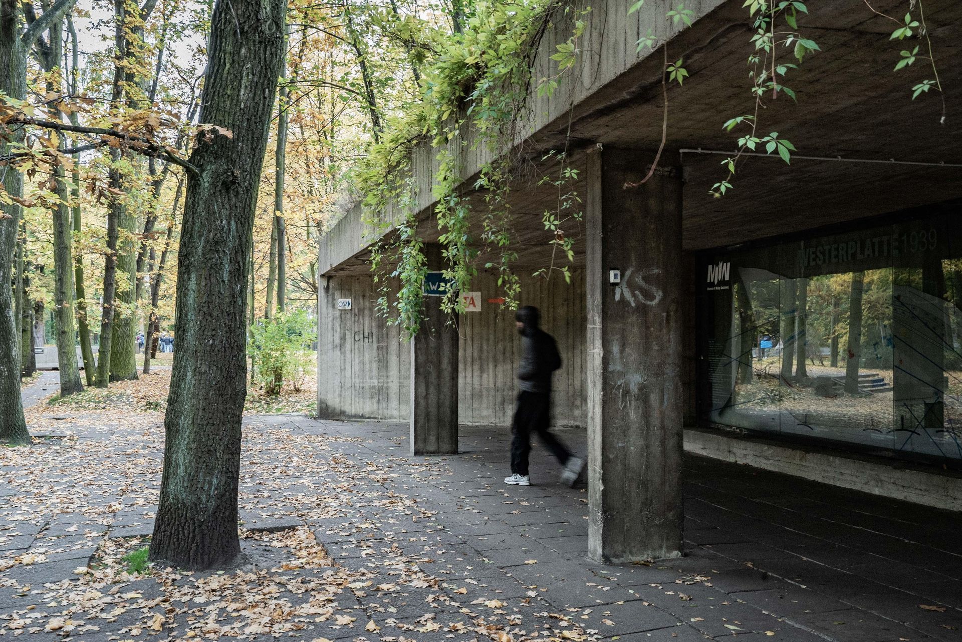 Brutalistyczna wiata: Westerplatte w Gdańsku