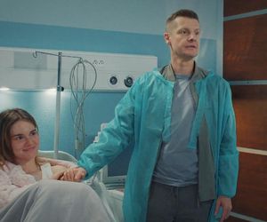 M jak miłość odc. 1878. Franka (Dominika Kachlik), Paweł (Rafał Mroczek)