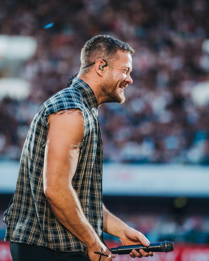 Koncert Imagine Dragons w Warszawie (18.07.2025). Organizatorem koncertu jest Live Nation, a patronem medialnym - Radio ESKA