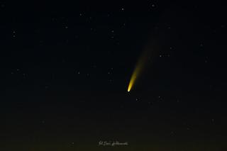 Kometa Neowise na warmińsko-mazurskim niebie. Następna szansa na taki widok za 6800 lat!
