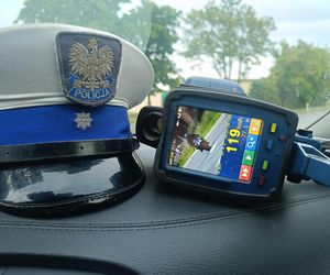 Szaleniec na motocyklu w Gostyniu
