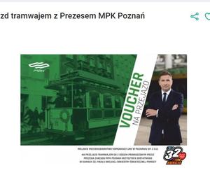 Przejazd tramwajem z Prezesem MPK Poznań