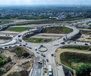 Węzeł Mistrzejowice - budowa. Zobacz jak powstaje jeden z najbardziej skomplikowanych obiektów na S7