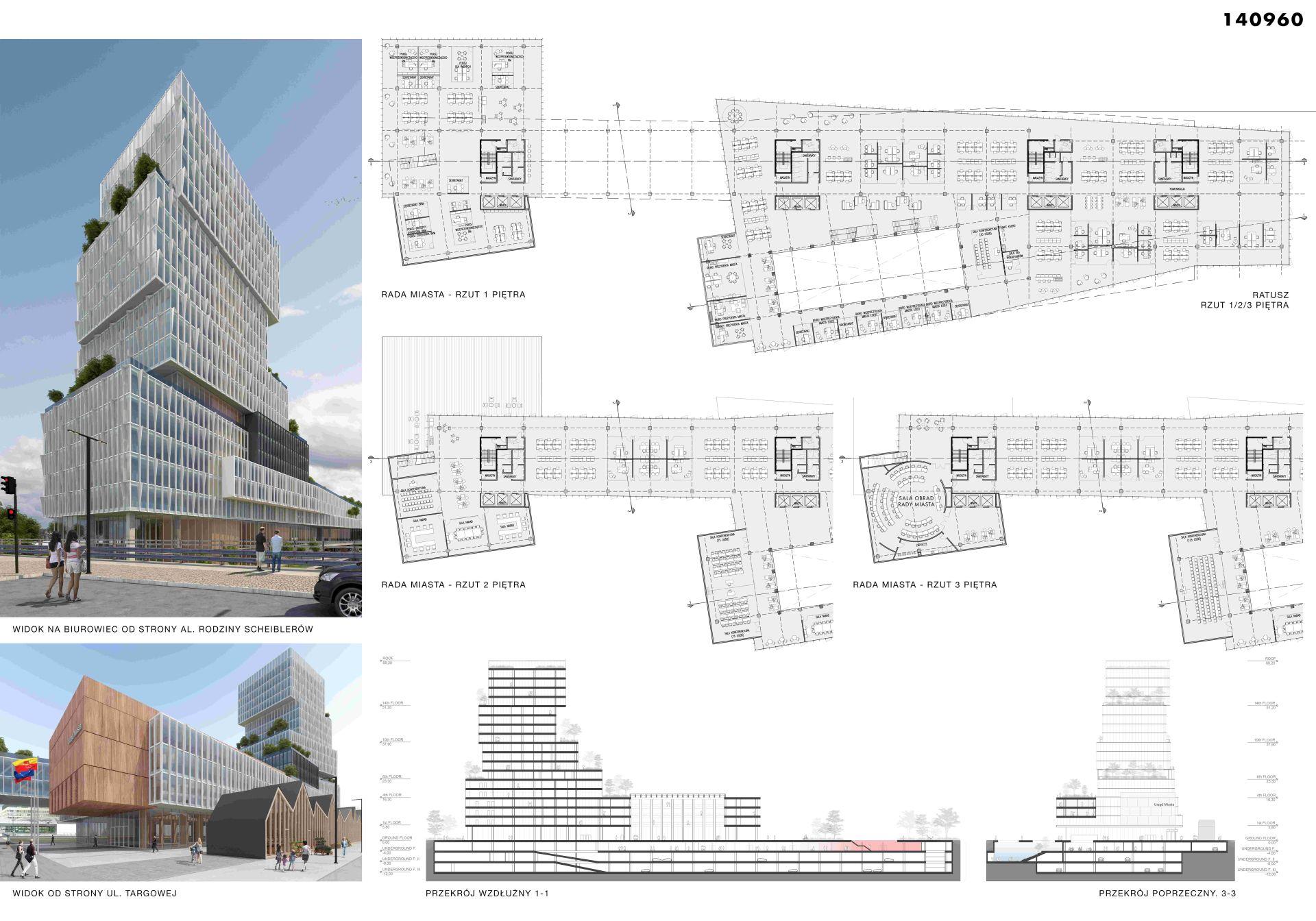 Nowy Ratusz w Łodzi: wyniki konkursu