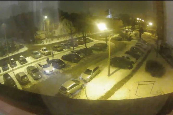 Mieszkaniec Katowic nagrał złodziei samochodów! Znów uderzyli w to samo miejsce [WIDEO, ZDJĘCIA]