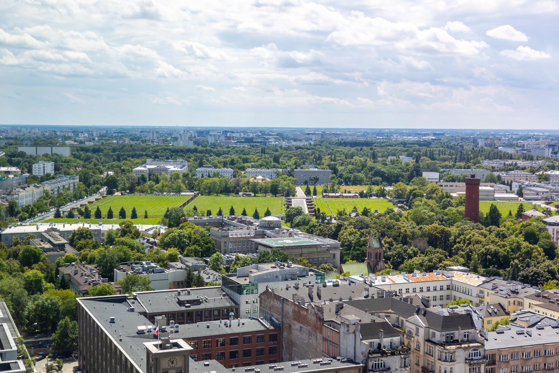 Widok z kompleksu Varso