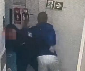 16-latek skatował ochroniarza za butelkę alkoholu! Szokujące nagranie