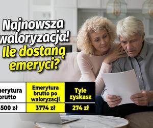 Najnowsza waloryzacja! Ile dostaną emeryci?