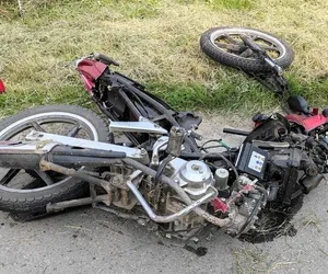 Krzczonów. Tragiczny wypadek. Nie żyje 84-latek i 81-latka. Jechali skuterem [ZDJĘCIA]