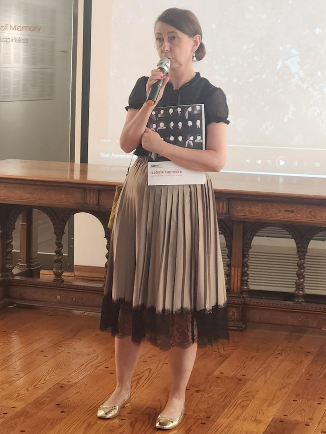 Otwarcie wystawy Izabeli Łapińskiej "Ślad pamięciowy" w PIASA