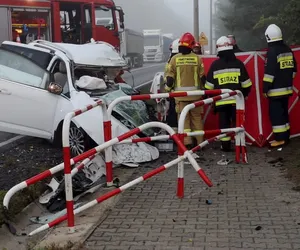 54-latek nie żyje, jego żona i córka w szpitalu! Makabryczny wypadek w Ostrzeszowie