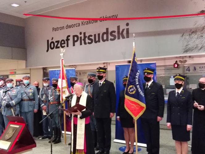Józef Piłsudski patronem Dworca Głównego w Krakowie