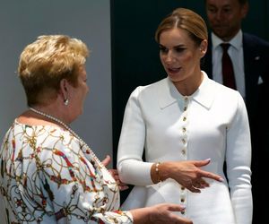 Marta Nawrocka śpiewała i gotowała z seniorami w Stalowej Woli